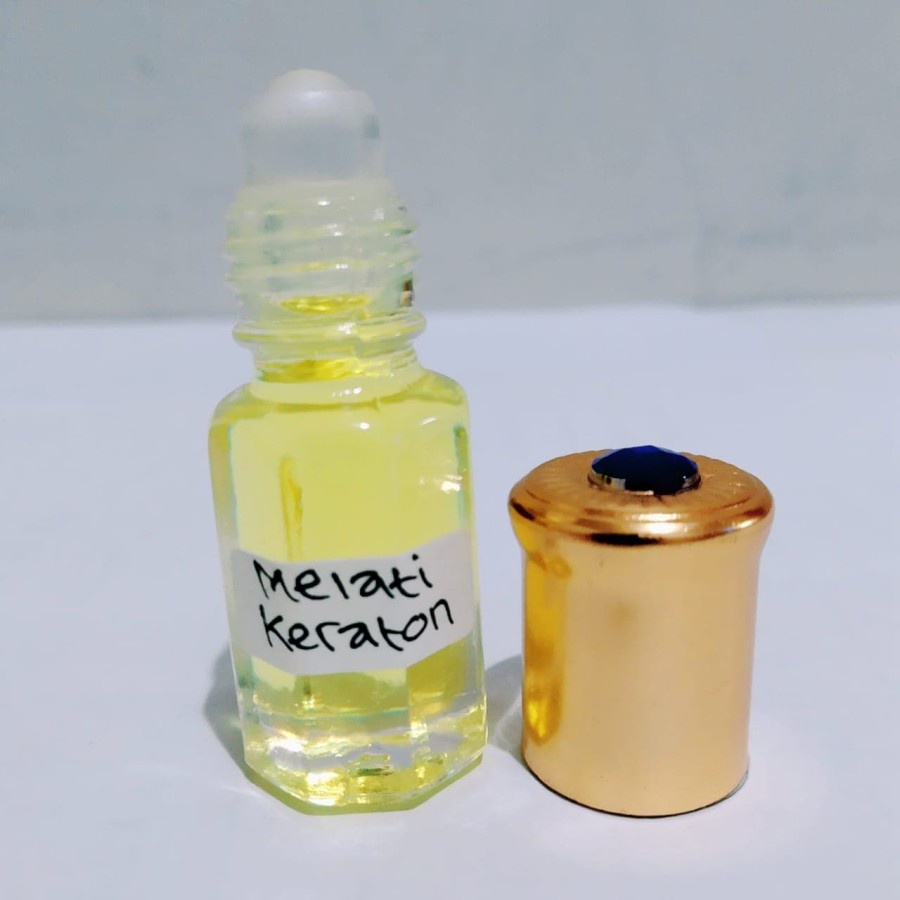 2 Botol Minyak Wangi Melati Kraton dijamin Bibit Murni Asli Kwalitas Terbaik isi 10ml