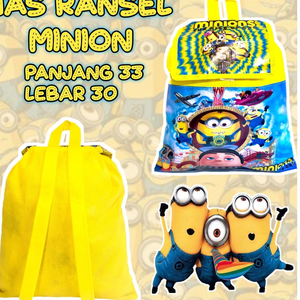 Souvenir ultah anak tas ransel baby shark