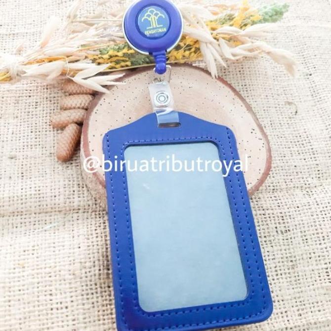 

Open DS] ID CARD PENGAYOMAN / ID CARD PENGAYOMAN SEMI KULIT BIRU / NAME TAG