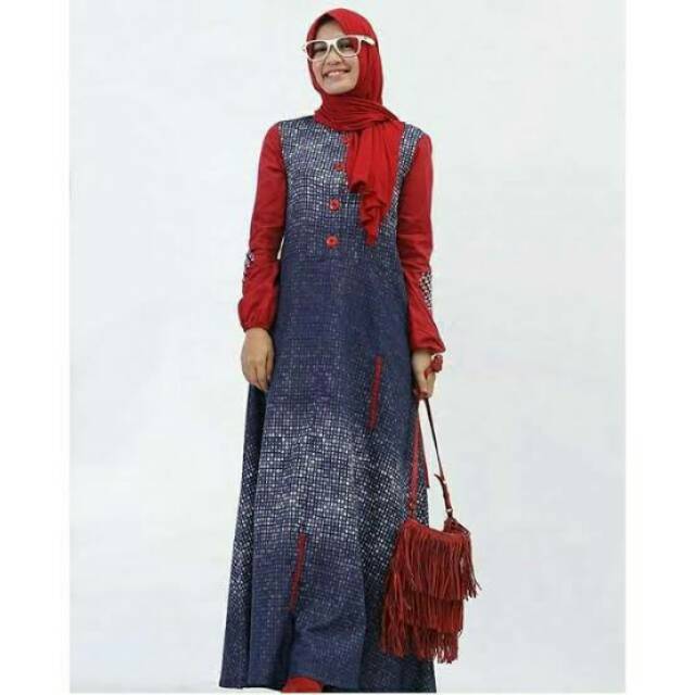 DANNIS SARIMBIT D'MILENIAL ABAYA GAMIS DEWASA #SIZE L