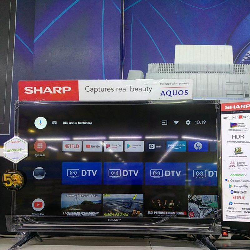 SHARP AQUOS android tv 32inch