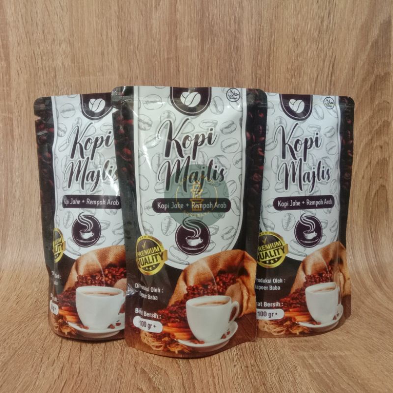 KOPI MAJLIS Kopi Jahe + Rempah Arab Kopi Jahe 200gr Kopi Rempah 200gr Kopi Arab 200gr Kopi Majelis Khas Arab 100gr Kopi Majlis 100gr Original Kopi Herbal 100gr