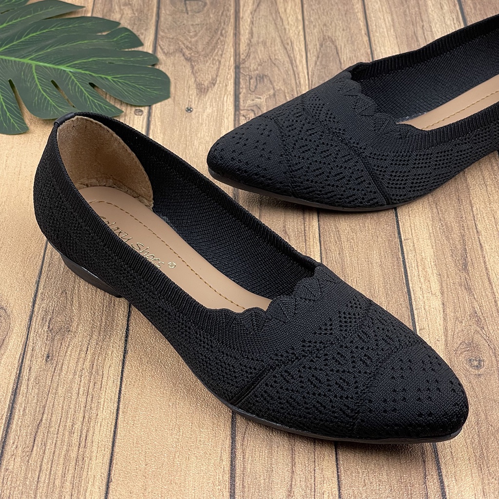 Sepatu Flat Wanita Rajut Import ID05 ~ Clarenzo