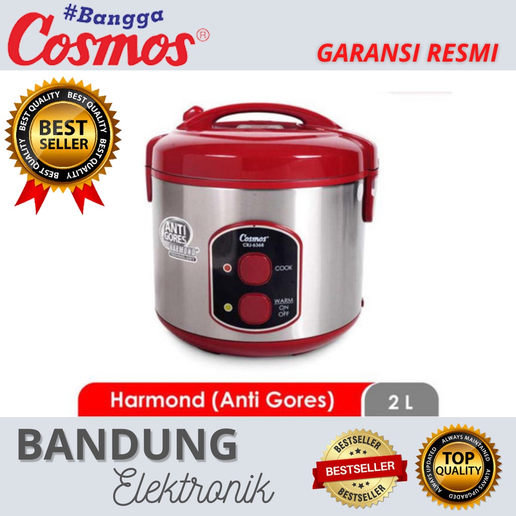 RICE COOKER COSMOS CRJ-6368 / CRJ6368 , penanak nasi cosmos