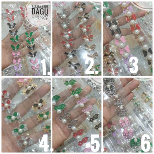 Kepala bros dagu epoxy