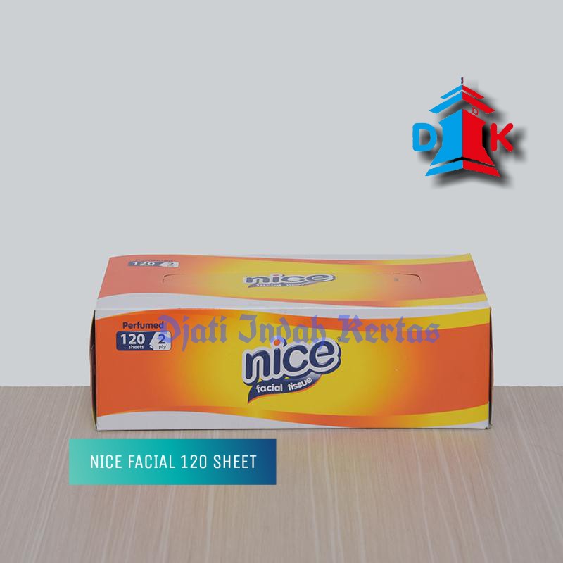 Tisue BARANG BAGUS Nice Facial Tissue 120 Sheet 2 Ply Tisu