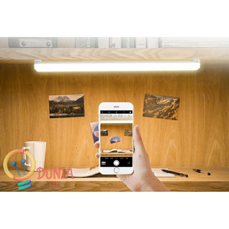 Lampu Belajar LED Neon Panjang USB 5V / Lampu Tempel Neon USB 5V