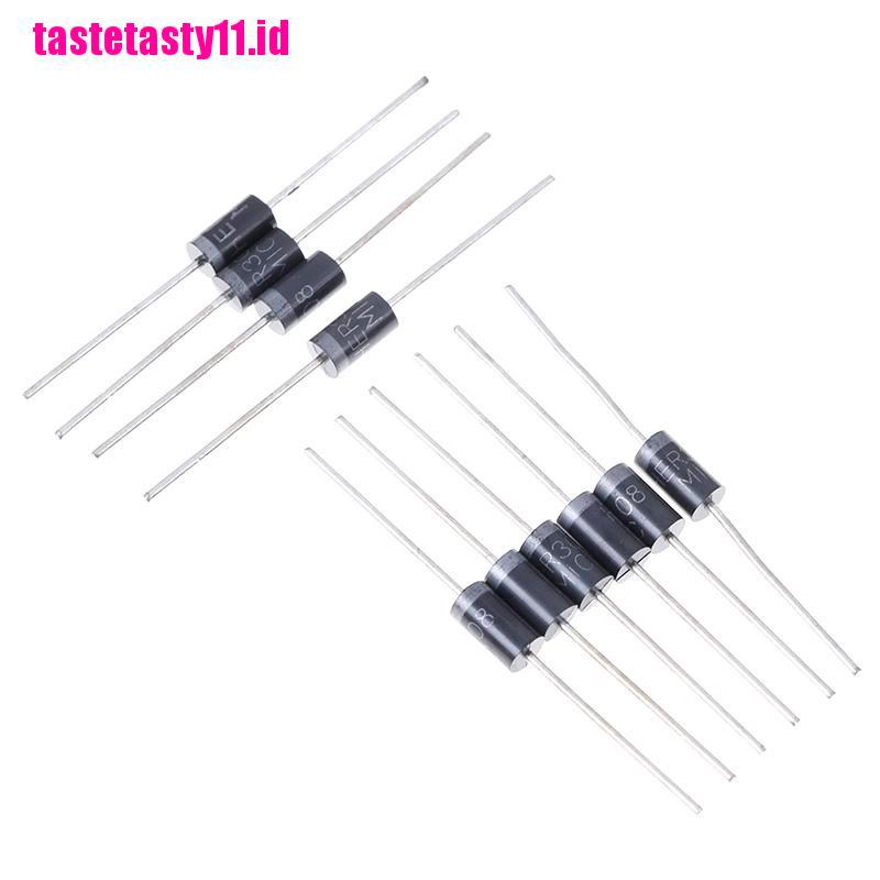 【TTID】10 Pcs HER308 HER 308 rectifier ultra fast recovery diode 3A 1000V DO-27