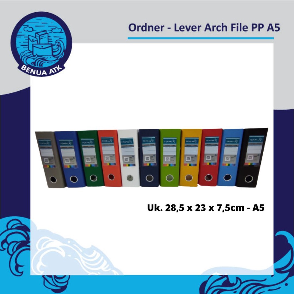 

Ordner / Lever Arch File PP A5 Penpal PL-402