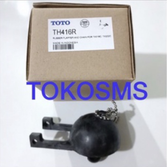 Karet plug TOTO TH416R rubber flapper TH 416 R kloset toto handel samping