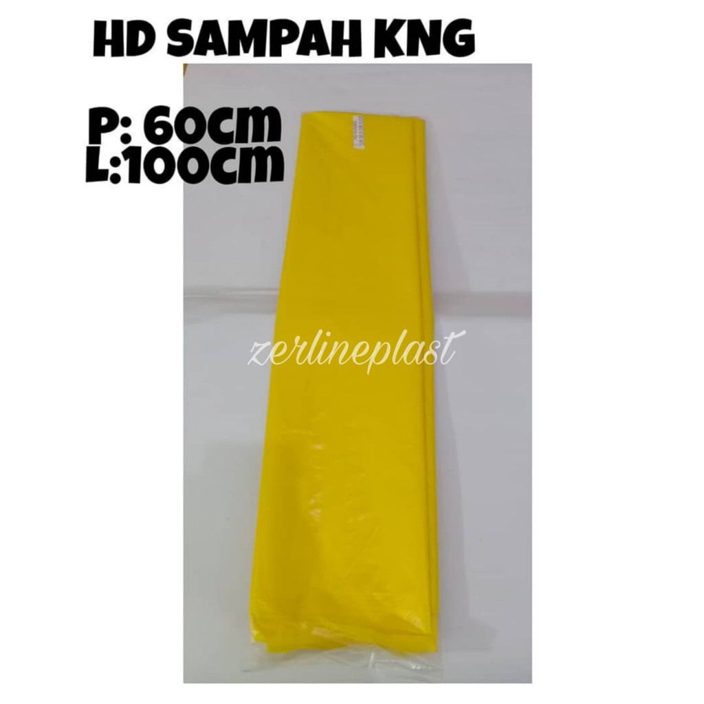 Plastik HD Sampah KUNING SGP