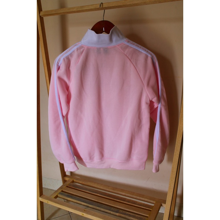 Jaket Sporty Hoxley Australia Polyester - Pink-White, S