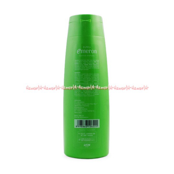 Emeron Shampoo 370ml Hair Fall Anti Dandruff Soft Smooth Anti Hair fall Volume Control