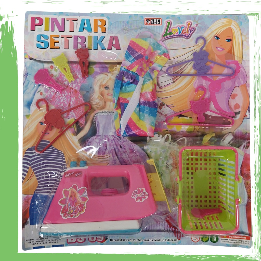 Mainan Anak Household Set Setrikaan Iron Setrika Mini Appliance Pink Mainan Anak Termurah Mainan Setrika Setrikaan Anak Mainan Edukasi Anak Lengkap Dengan Hanger Jepitan Baju Keranjang Baju Setrika dan Baju Mainan Edukasi Anak Untuk Setrika