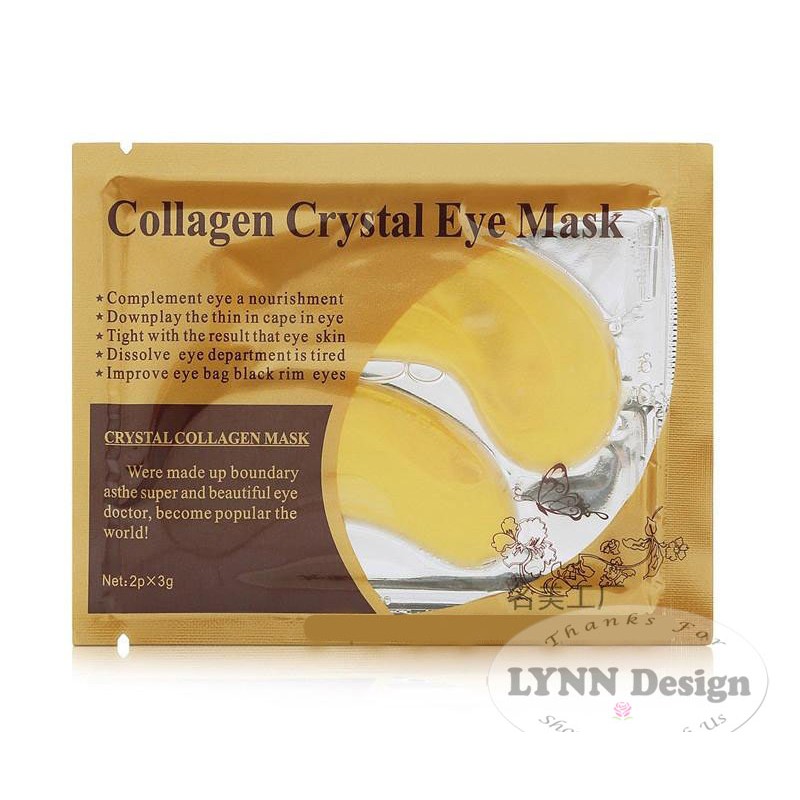 Masker Mata- CRYSTAL COLLAGEN Eye Mask GOLD_Lynn Design