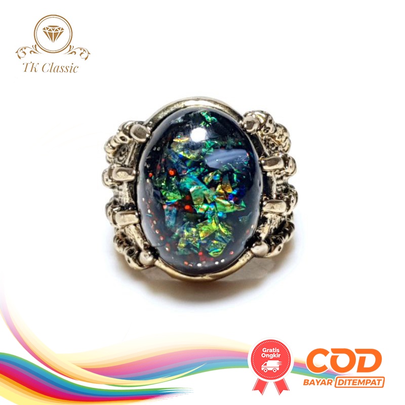 Natural Batu Permata Akik kalimaya Hitam