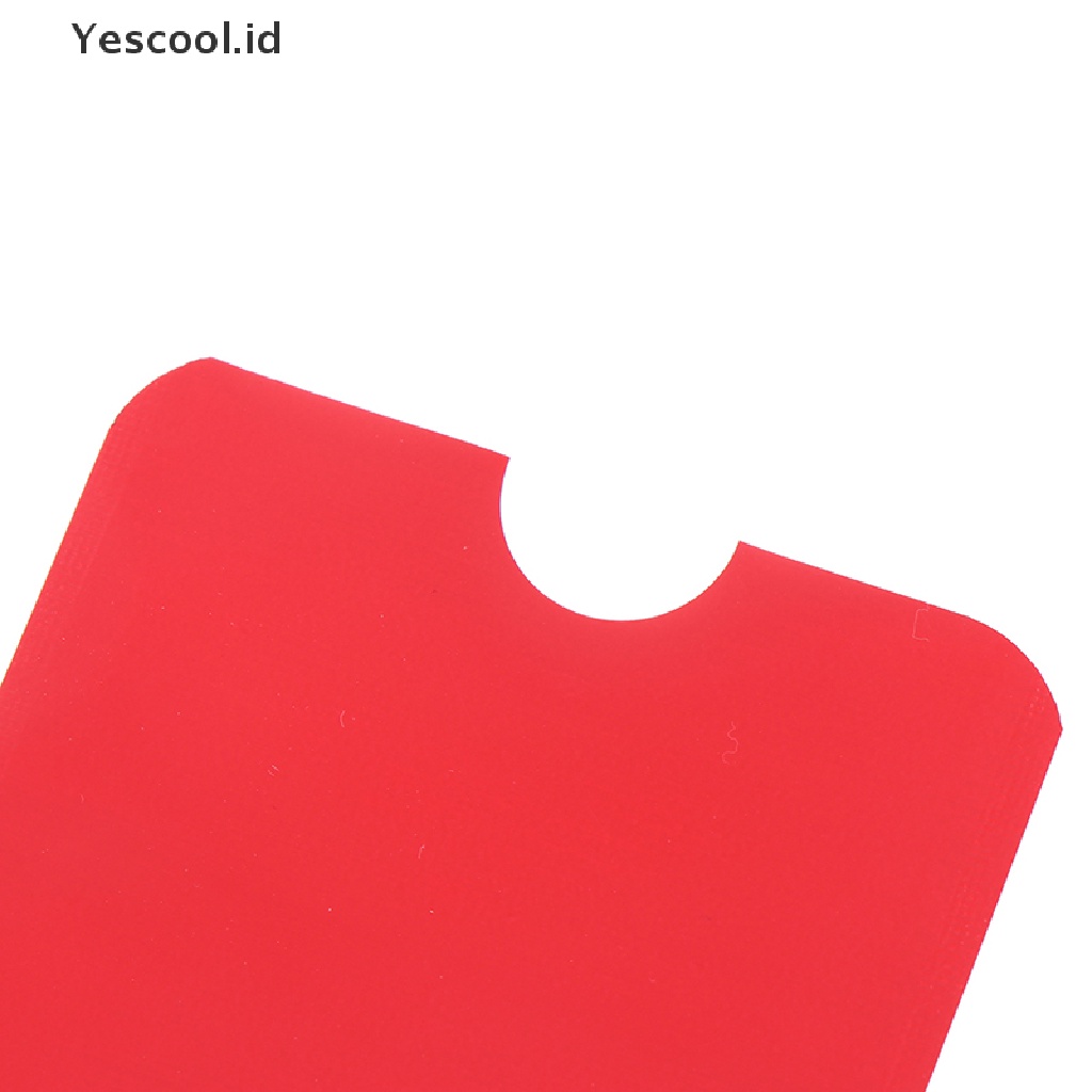 【Yescool】 10PCS Credit Card Protector Secure Sleeve RFID Blocking ID Holder Foil Shield .