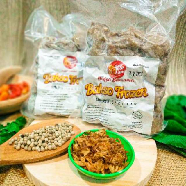 

Bakso Sapi Urat Frozen Regular - Bakso Sapi Asli Malang