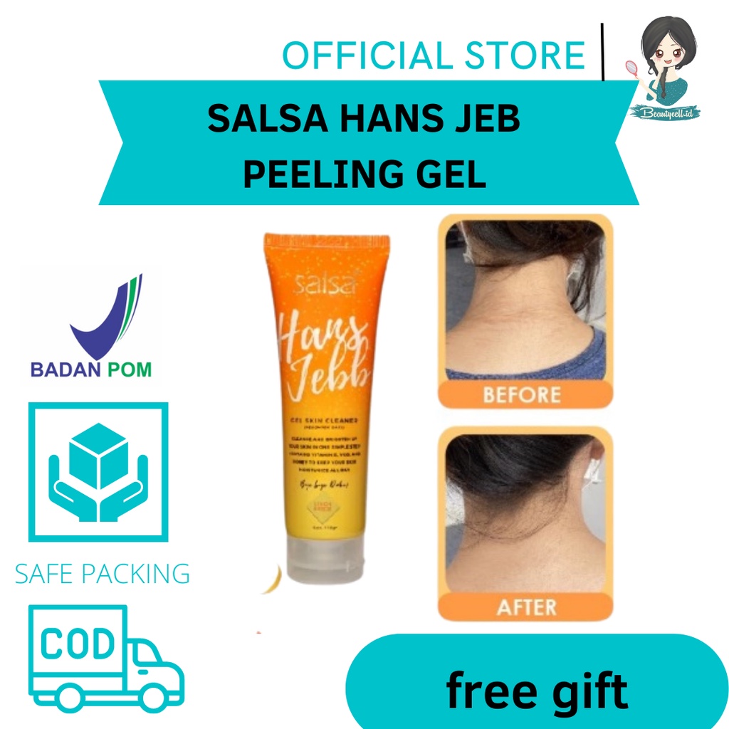 Salsa Hans Jebb Peeling Gel/Exfoliating Gel Salsa/Perontok daki