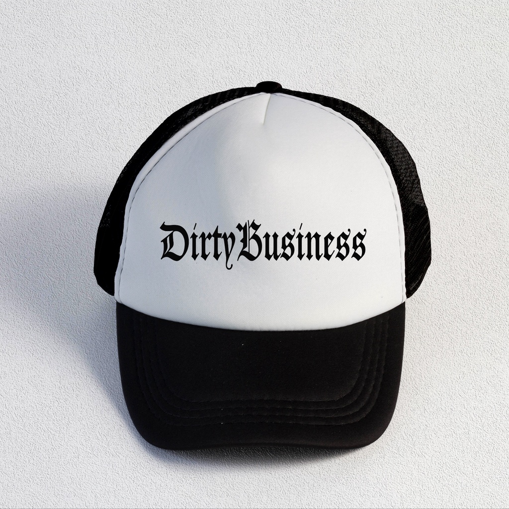 DYRTY BUSINESS / HAT/TOPI DISTRO/TOPI BRAND/TRUCKER DISTRO/TRUCKER PRIA/TRUCKER HAT/TOPI JARING DISTRO/TOPI JARING DEWASA
