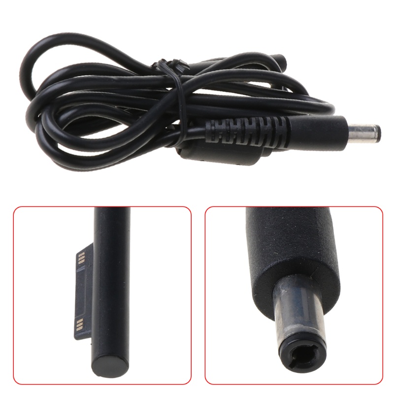 Btsg 5.5x2.5mm Untuk DC Tip Plug Konektor Bulat Kabel Power Laptop Untuk Surface Pro3/