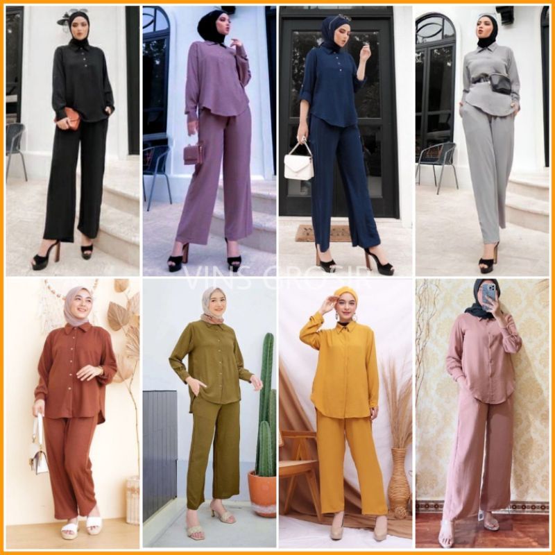 ONESET / SETELAN CRINKLE AIRFLOW IMPORT PREMIUM