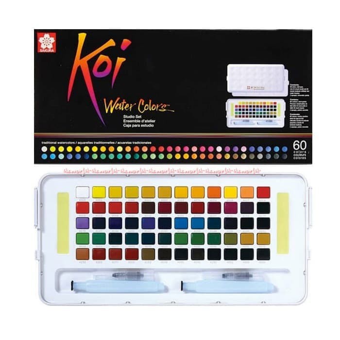 

dzw258 Koi Water Colors 60 Colors Cat Air Koi