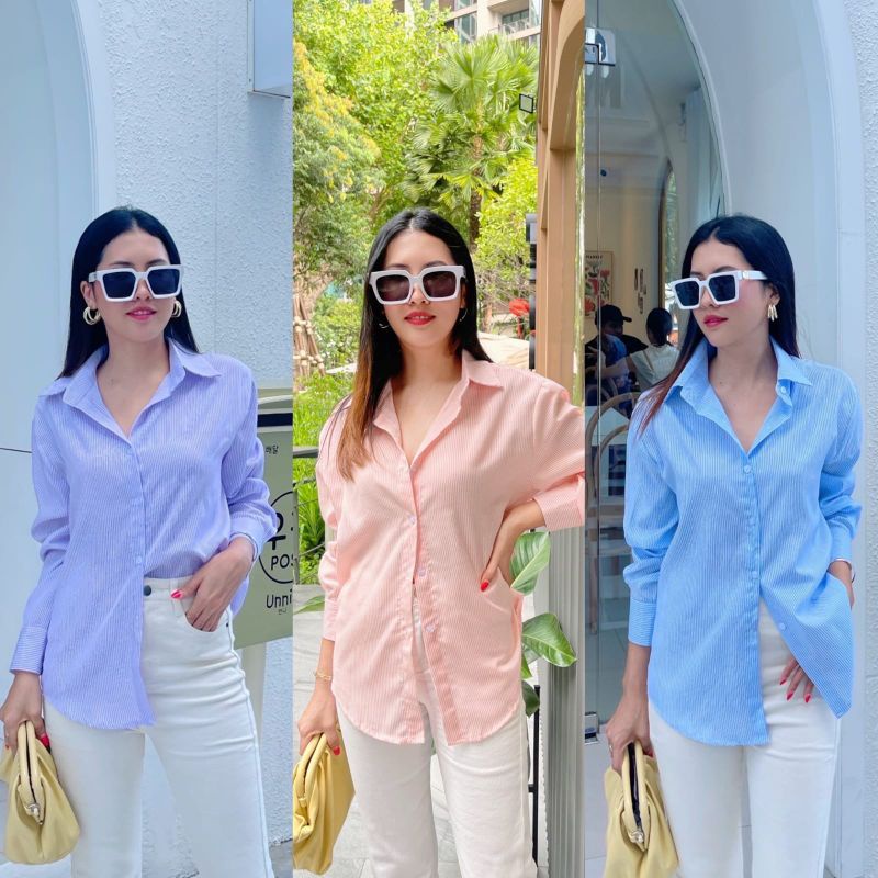 Kemeja Worana Oversize wanita import bangkok