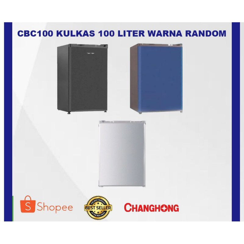 Changhong CBC 100 Kulkas Lemari Es changhong Refrigerator 1 Pintu Low Watt, kulkas mini