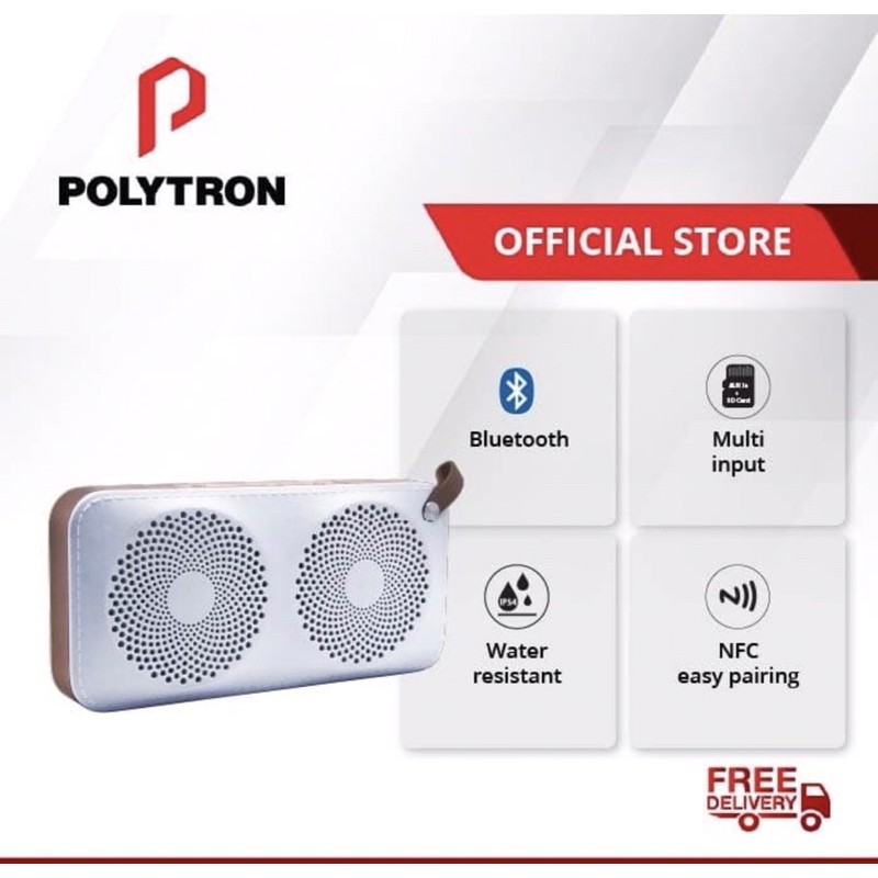 speaker bluetooth Polytron Muze PSP B2 original murah