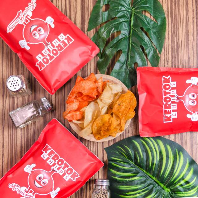 

KEROTOK CHIPS - KERIPIK SINGKONG ENAK RENYAH DAN BIKIN NAGIH