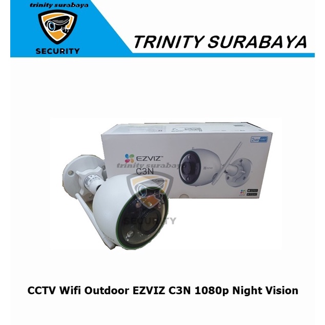 CCTV Wifi Outdoor EZVIZ C3N 1080p Night Vision