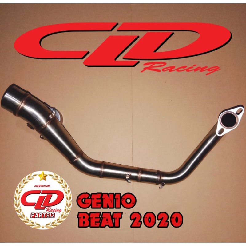 Header Leheran Knalpot Racing Genio Beat 2020 Inlet 50mm CLD RACING Original