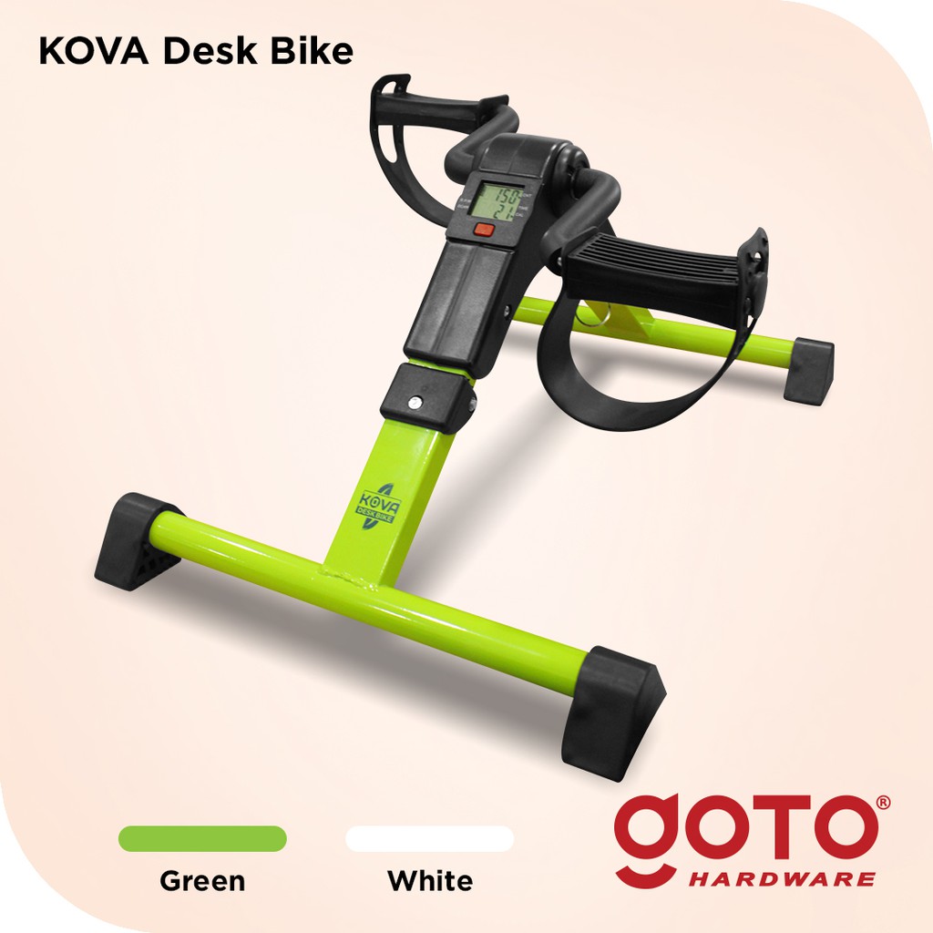Kova Desk Bike Sepeda Statis Terapi Lutut Kaki Bawah Meja Kerja-1