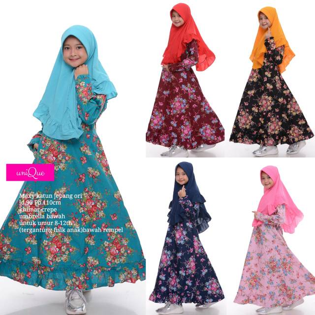 Gamis Syari Anak Amira