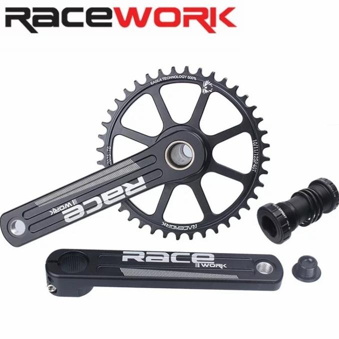 Crankset Racework Gravel Single 42T 170Mm No Zrace Grx Sram Force Apex