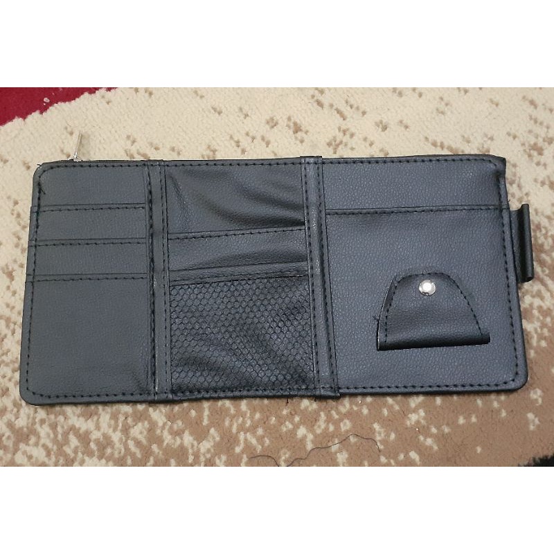 Sunvisor organizer Tempat kartu uang tiket mobil