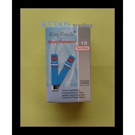 Easy Touch EasyTouch GCU Strip Kolesterol isi 10 TERLENGKAP