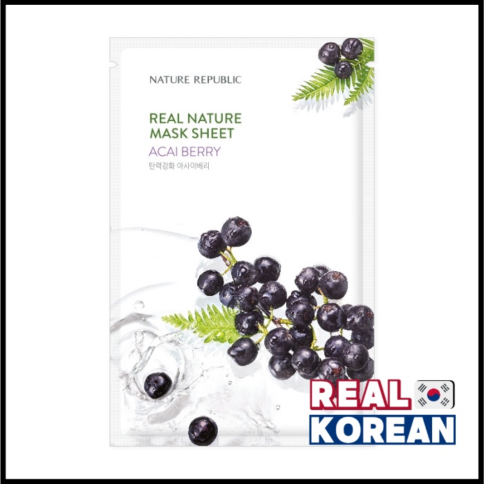 Nature Republic Real Nature  Mask Sheet 23ml