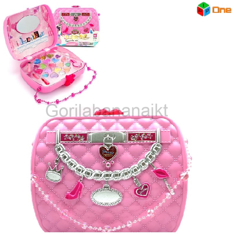 Tas Make up Anak Bag Set Dandan Mekap For Kids Handbag