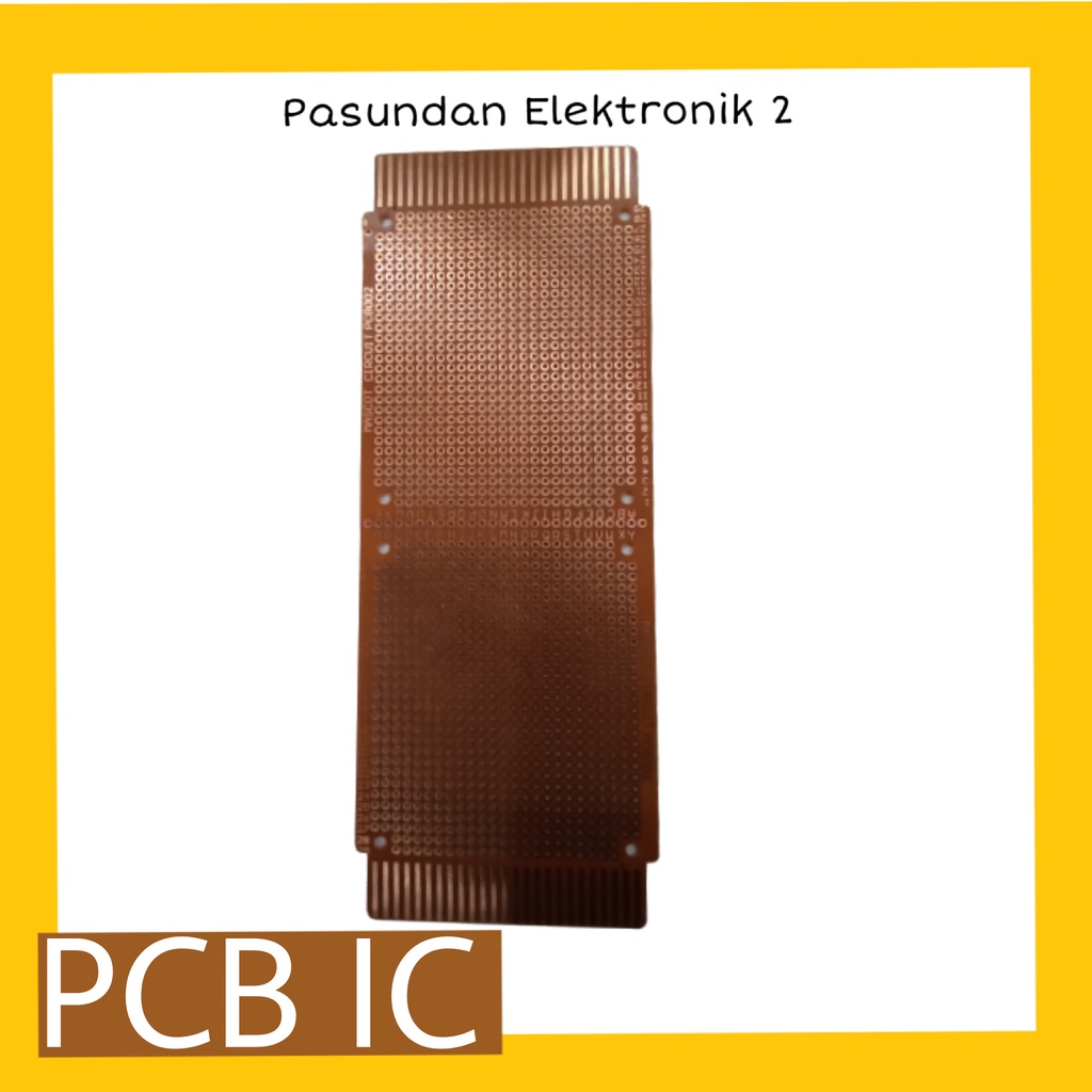 PCB IC Bolong Papan Board circuit PCB002 18 x 7 cm