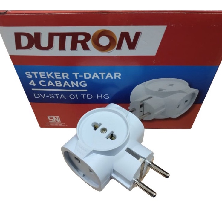 STEKER  STAKER T ARDE PUTIH STA01 HG CABANG 3 HARGA GROSIR /COLOKAN STOP KONTAK BERKUALITAS