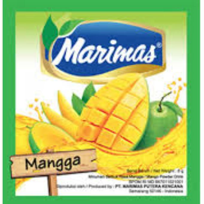 

Promo Awal tahun MARIMAS rasa mangga, 10 bungkus/renceng. MARI ORDER!! TERMURAH!!! Promo Awal tahun