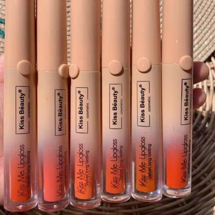 Buruan Dicoba ECER Kiss Beauty Kiss Me Lipgloss #TREND