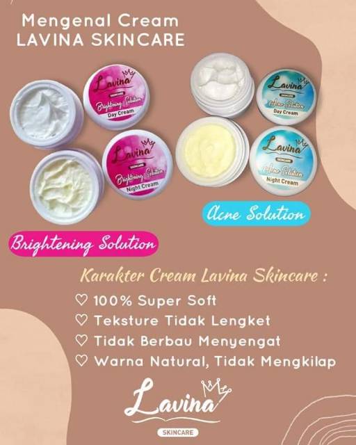 cream lavina skincare bpom
