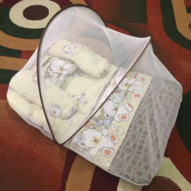 Kasur Bayi Lipat Kelambu Chintaka Mirip Baby Dream Cintaka