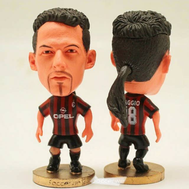 Roberto Baggio - Ac Milan FC - Soccerwe Kodoto Action Figure