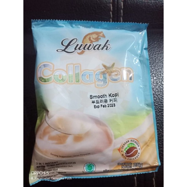 Luwak Collagen sachet 25gr/pcs