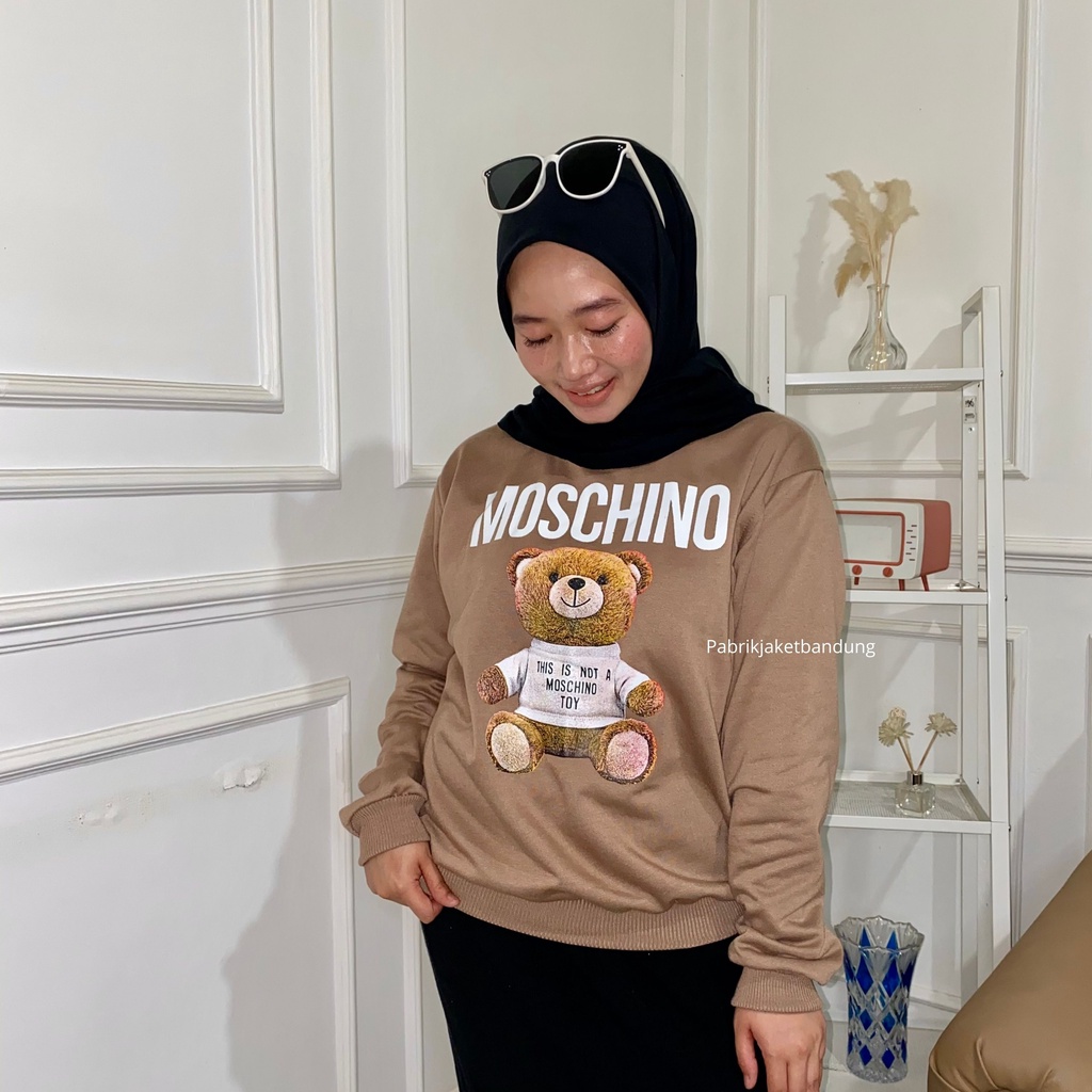 MOCHINO SWEATER CRAWNECK || SWEWTER BASIC KOREA