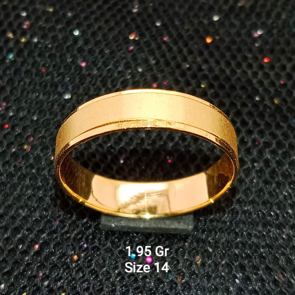 Cincin Emas 17 K - 1.95 Gr Kadar 750 - 3336